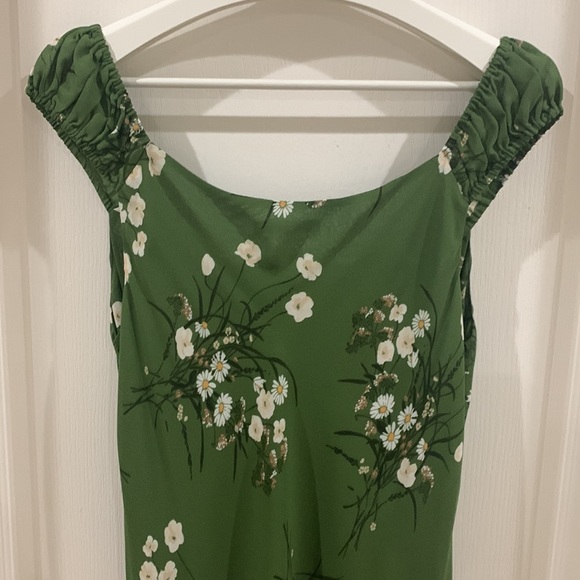 Reformation Demy Dress. Color:Lomita. Size XL. - Picture 6 of 10
